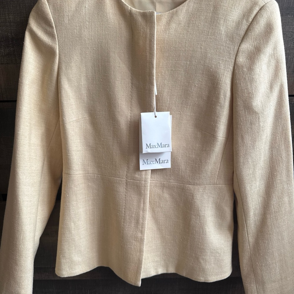 MaxMara Women's Tan Blazer
